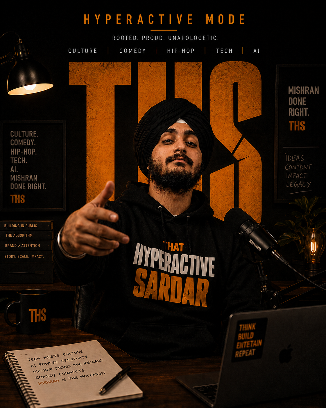 That Hyperactive Sardar — Abhileen Singh Saluja, Hyperactive Mode poster